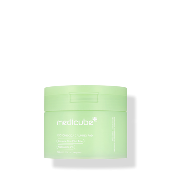 MEDICUBE: Exosome Cica Calming Pad / (100 Pads) (150ml)