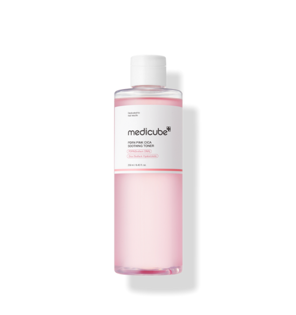 MEDICUBE: PDRN Pink Cica Soothing Toner (250ml)