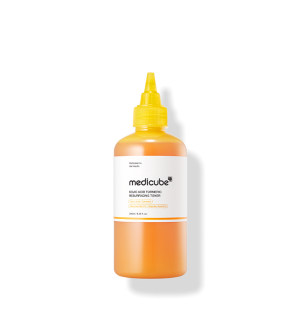 MEDICUBE: Kojic Acid Turmeric Resurfacing Toner (250ml)