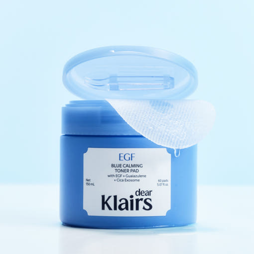 KLAIRS: Egf Blue Calming Toner Pad 150ml/ (60Units)