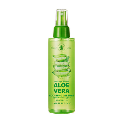 NATURE REPUBLIC: Soothing & Moisture Aloe Vera Soothing Gel Mist (155ml)