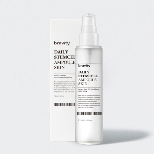 BRAVITY: Daily Stemcell Ampoule Skin (120ml)