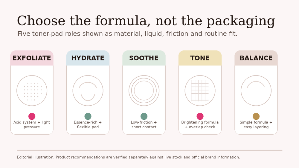 Best Korean Toner Pads by Skin Type
