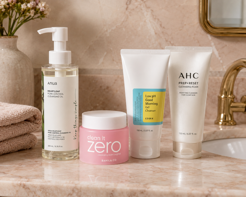 Korean Double Cleansing: Oil, Balm, Gel or Foam?