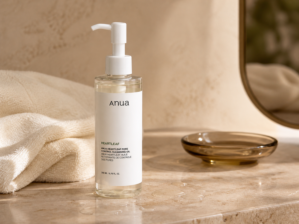 Anua Heartleaf Pore Control Cleansing Oil 200ml: How an Oil Cleanse Fits Into an Evening Routine