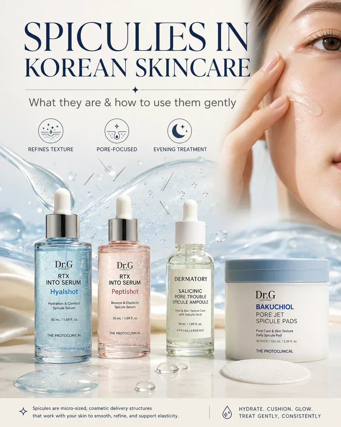 Spicules in Korean Skincare: What Are They?