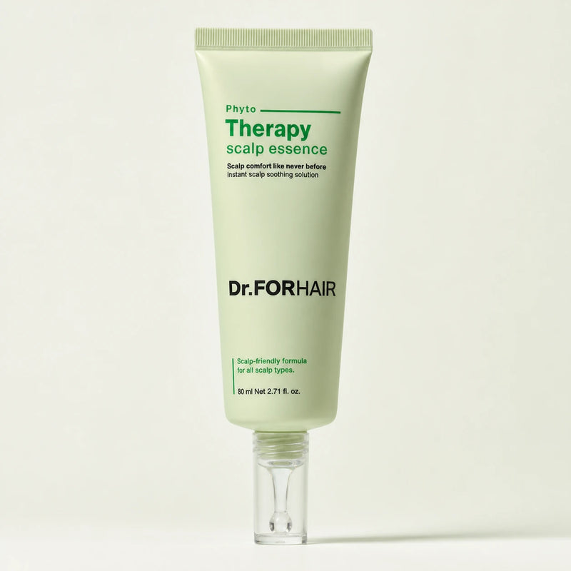Dr.FORHAIR Phyto Therapy Scalp Essence 80ml tube on a clean warm-white background