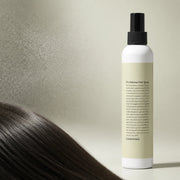 Fine refreshing mist and glossy dark-hair texture beside CHAHONG Fix Volume Hair Spray