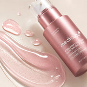 Pink gel-serum texture of medicube PDRN Pink Collagen Exosome Shot 2000