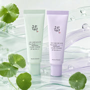 Beauty of Joseon Stay Fresh Tone-Up Sunscreen with Centella and ceramide formula cues