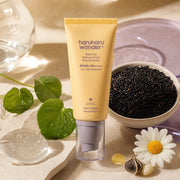 haruharu wonder Black Rice Moisture Airyfit Daily Sunscreen with black rice and key ingredient cues