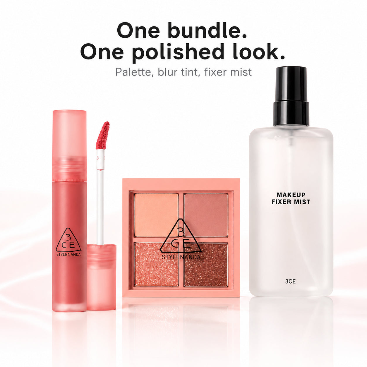 3CE Makeup Lock and Glow Set