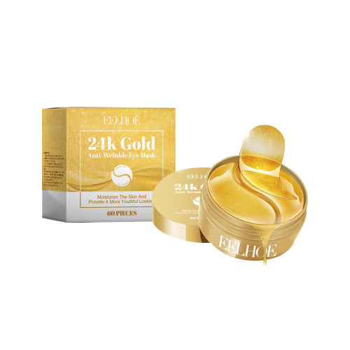 EELHOE 24K Gold Anti-Wrinkle Eye Mask – luxurious anti-aging care and intense hydration
