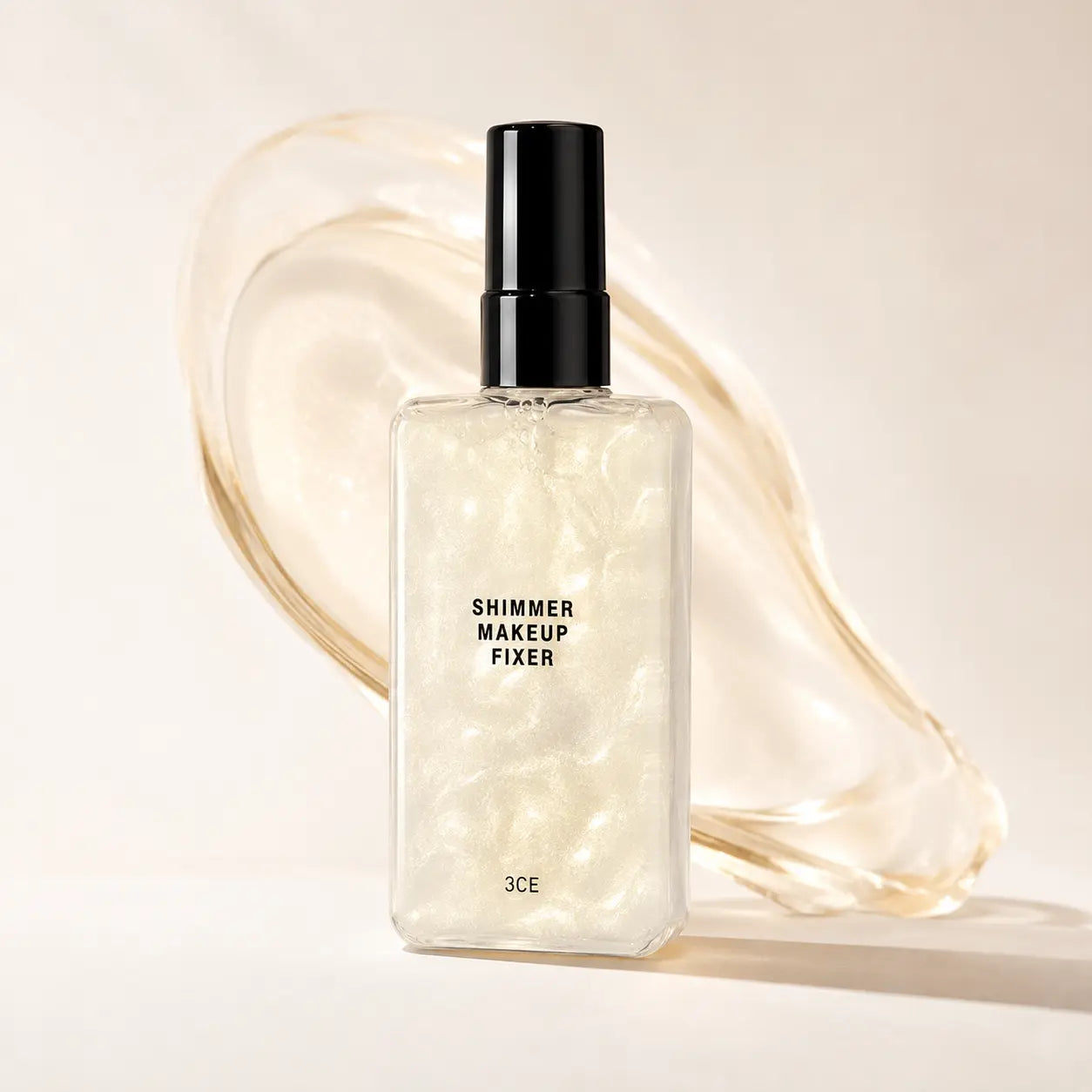 3CE Shimmer Makeup Fixer Gold 95 ml bottle