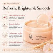 BEAUTY OF JOSEON: Revive Under Eye Patch Ginseng + Retinal 93g/ (60Units)