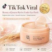BEAUTY OF JOSEON: Revive Under Eye Patch Ginseng + Retinal 93g/ (60Units)