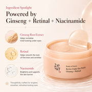 BEAUTY OF JOSEON: Revive Under Eye Patch Ginseng + Retinal 93g/ (60Units)