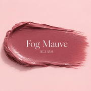 ProtoClinical k-beauty espoir Nowear Lipstick Volume Matte 3g (8 colors) shade swatch for #01 Fog Mauve in a single square mauve lip color tile
