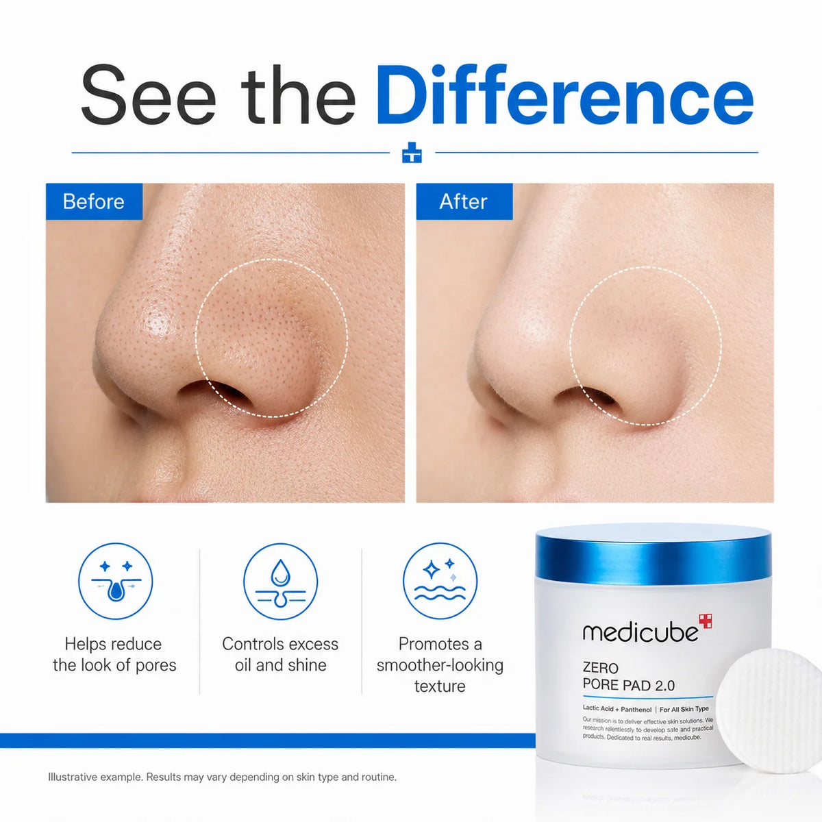 Medicube Zero Pore Pad 2.0 70 Pads