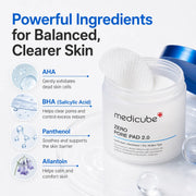 Medicube Zero Pore Pad 2.0 70 Pads