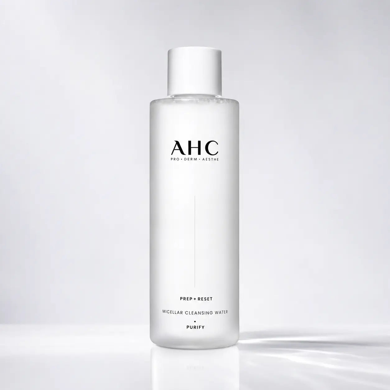 AHC Prep+Reset Micellar Cleansing Water 255 ml bottle