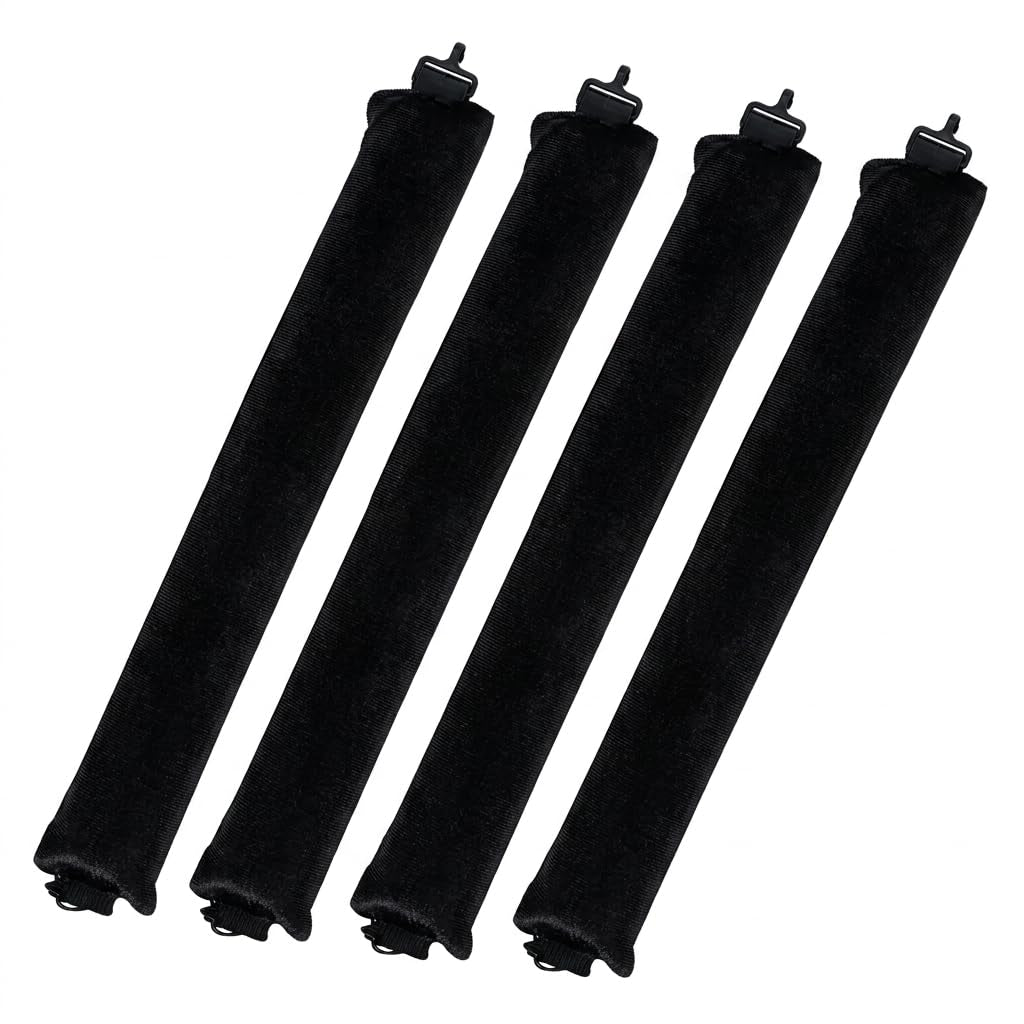 Overnight Satin Heatless Curl Set, 4-Piece