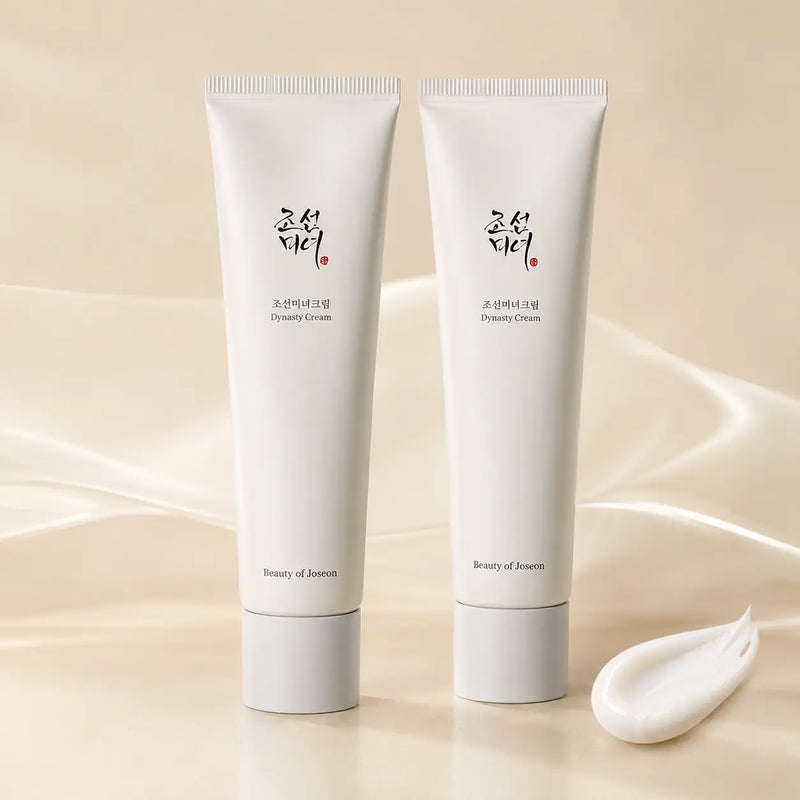 Beauty of Joseon Dynasty Cream Double Set with two 100 ml ivory tubes