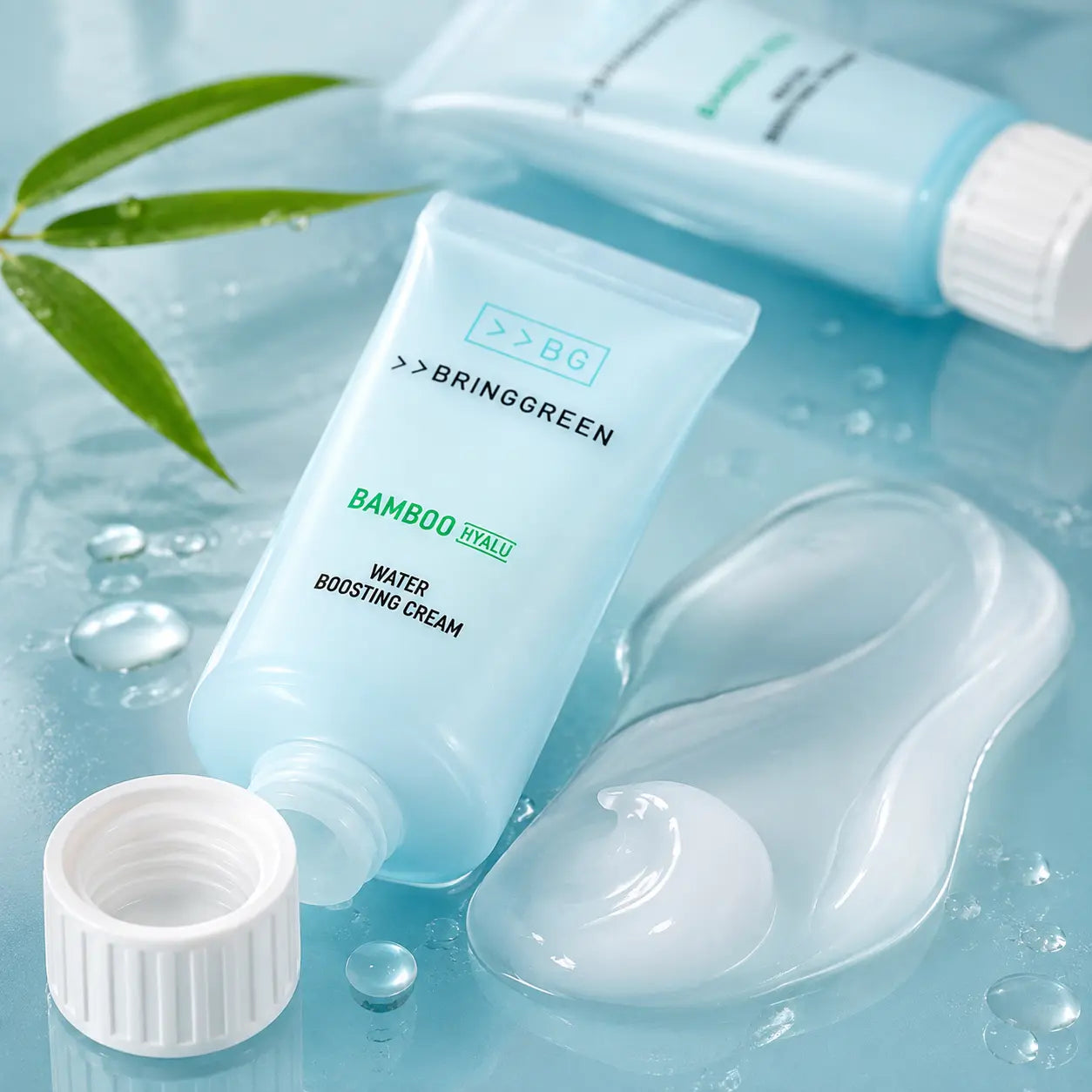 BRINGGREEN Bamboo Hyalu Water Boosting Cream Duo, 2 x 100 ml