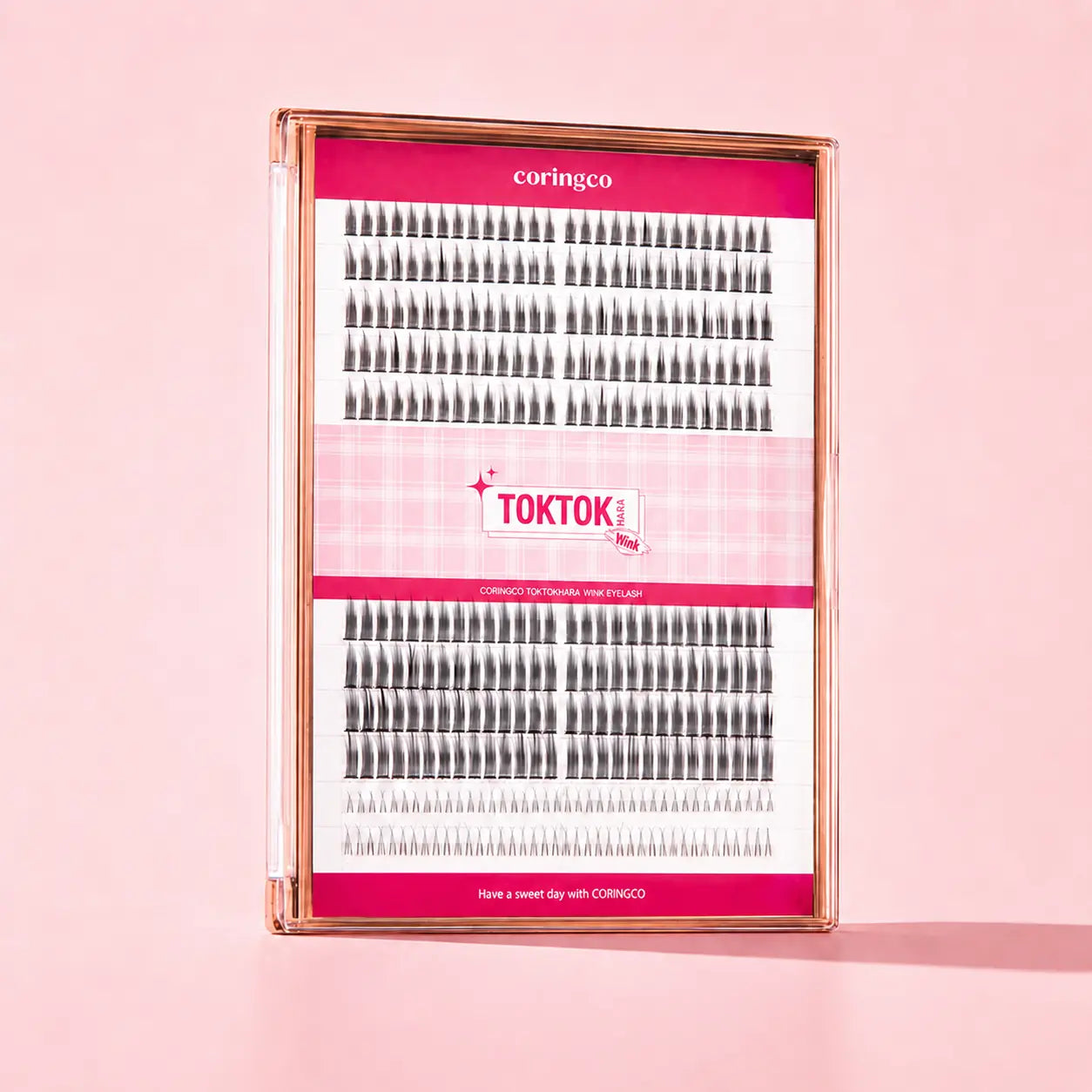 CORINGCO Toktok-Hara Wink 292-piece lash cluster mix case