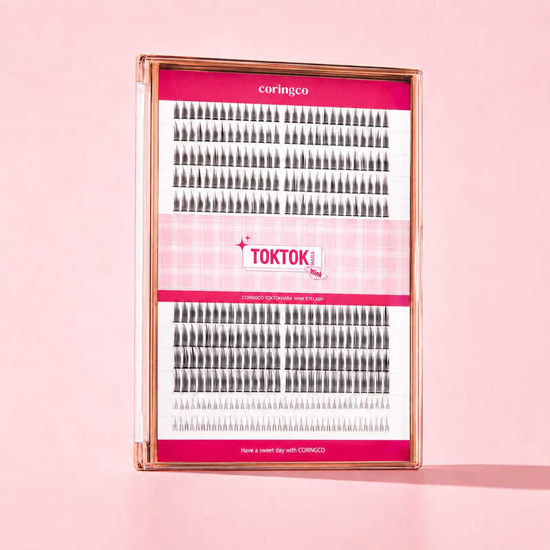CORINGCO Toktok-Hara Wink 292-piece lash cluster mix case