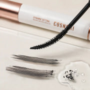 COSNORI washable mascara slim spoolie and black film loosening with warm water