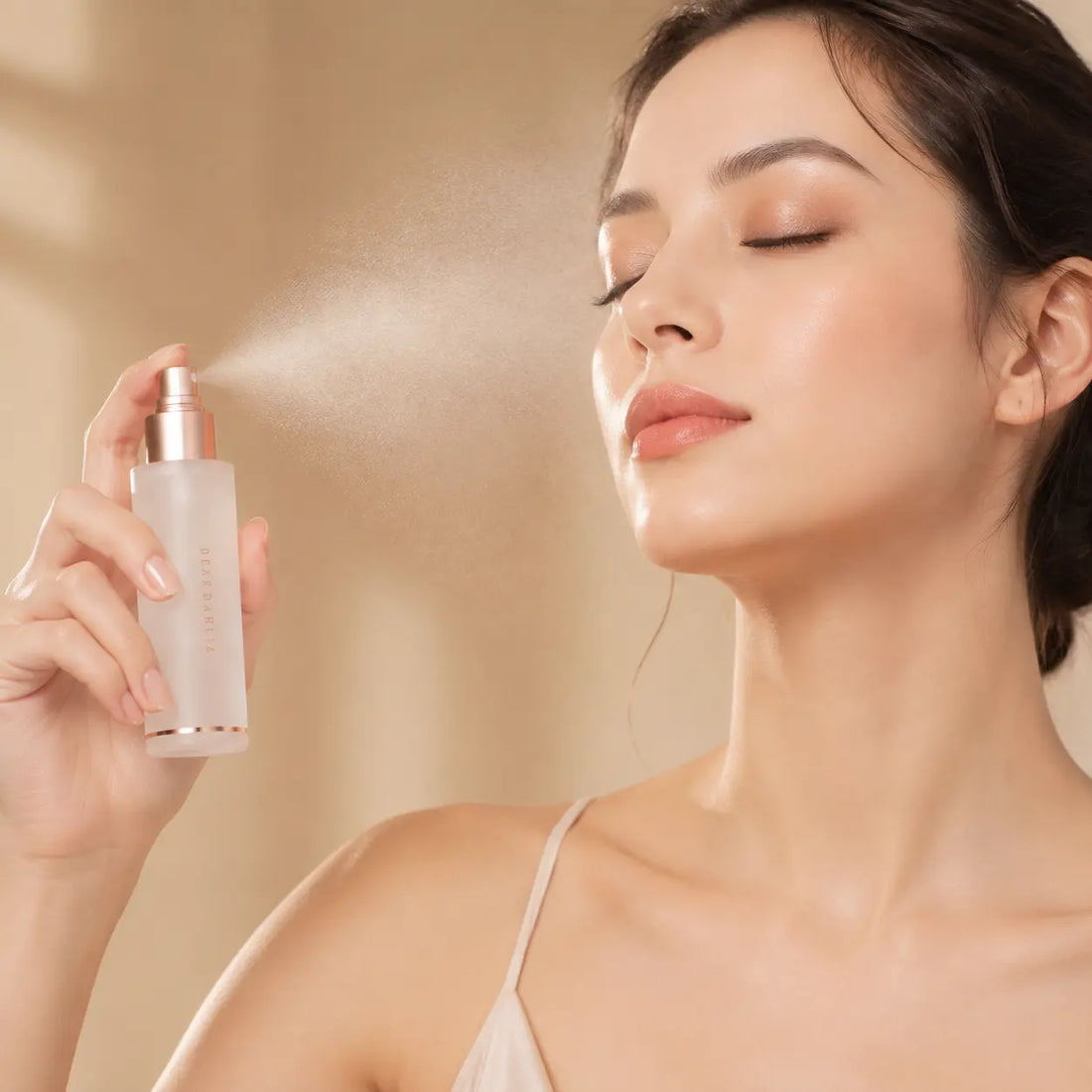 Ultra-fine mist with a lightweight softly dewy finish