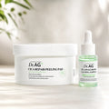 Dr.AG+ Cica Repair Peeling Pad 40 ct & Cica Hyaluronic Calming Ampoule 25 ml Set