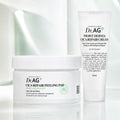 Dr.AG+ Cica Repair Peeling Pad 40 ct & Moist Derma Cica Repair Cream 50 ml Set