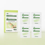 Dr.Melaxin Cactox 2-Step Jelly Booster and Hydrogel Mask set with four treatments