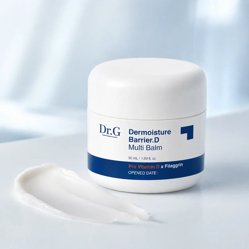 Dr.G Dermoisture Barrier.D Multi Balm 50 ml jar with rich white balm texture