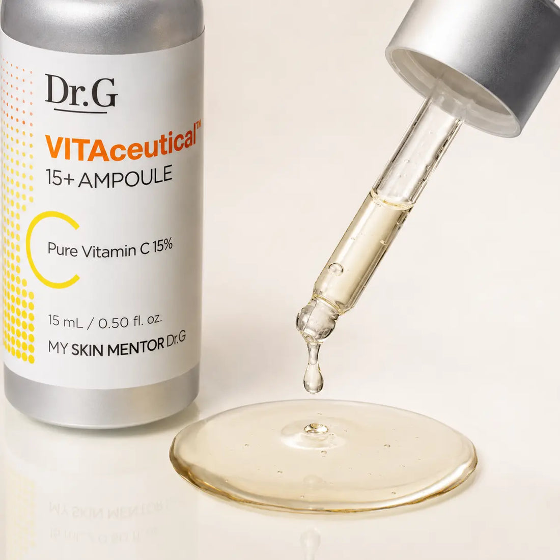 Clear to pale-straw, low-viscosity serum with a lightweight finish