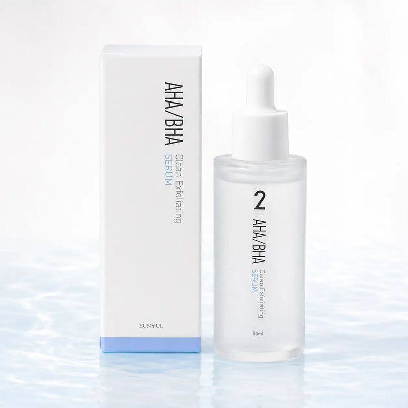 EUNYUL AHA/BHA Clean Exfoliating Serum 50 ml with box
