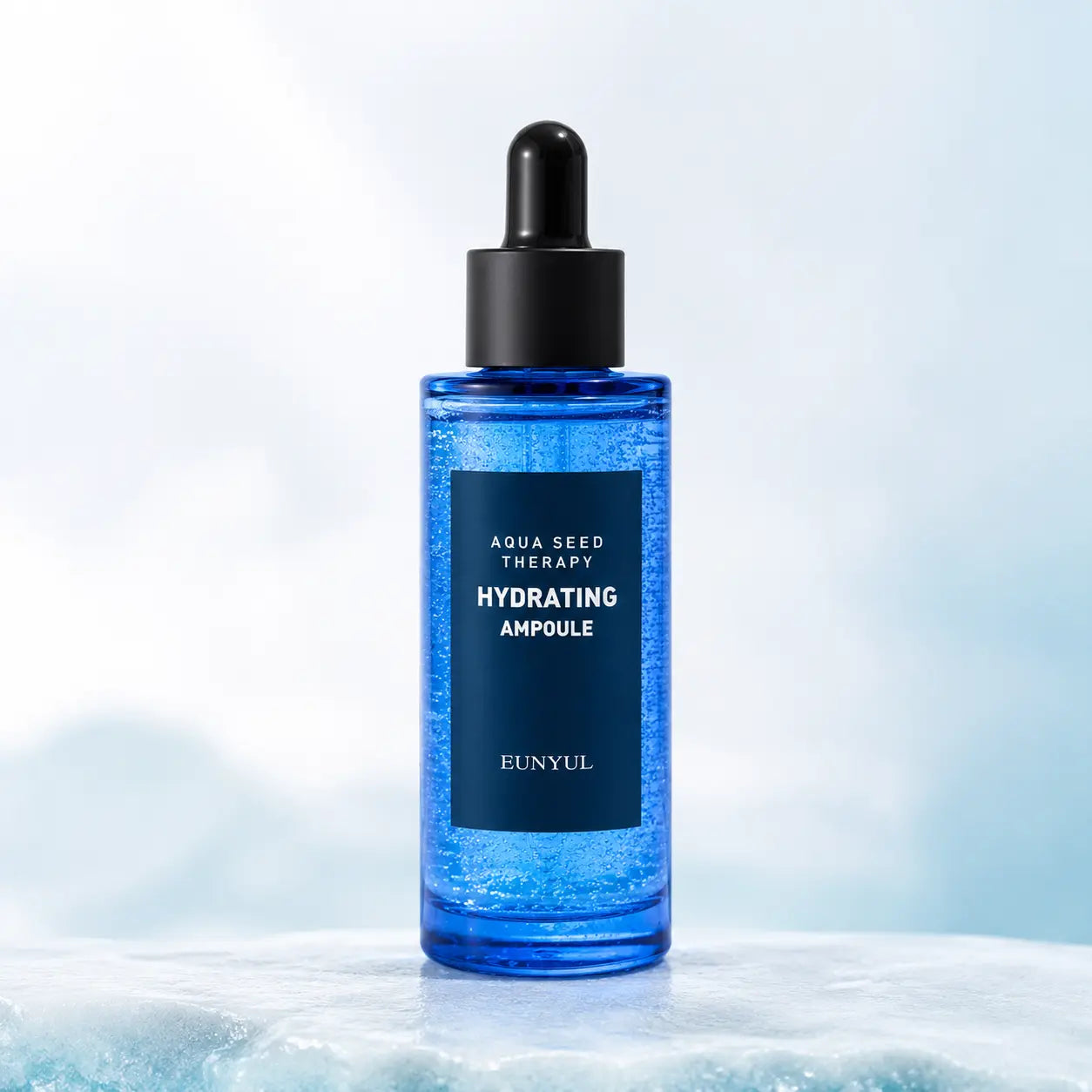 EUNYUL Aqua Seed Therapy Hydrating Ampoule 50 ml blue bottle
