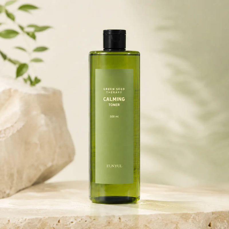 EUNYUL Green Seed Therapy Calming Toner 500 ml bottle