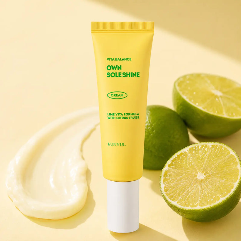 EUNYUL Vita Balance Own Sole Shine Facial Cream 50 ml with limes