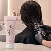 GROWUS Hair Cream Treatment applied to wet mid-lengths and ends