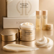 Rich satin texture of IOPE Super Vital Cream