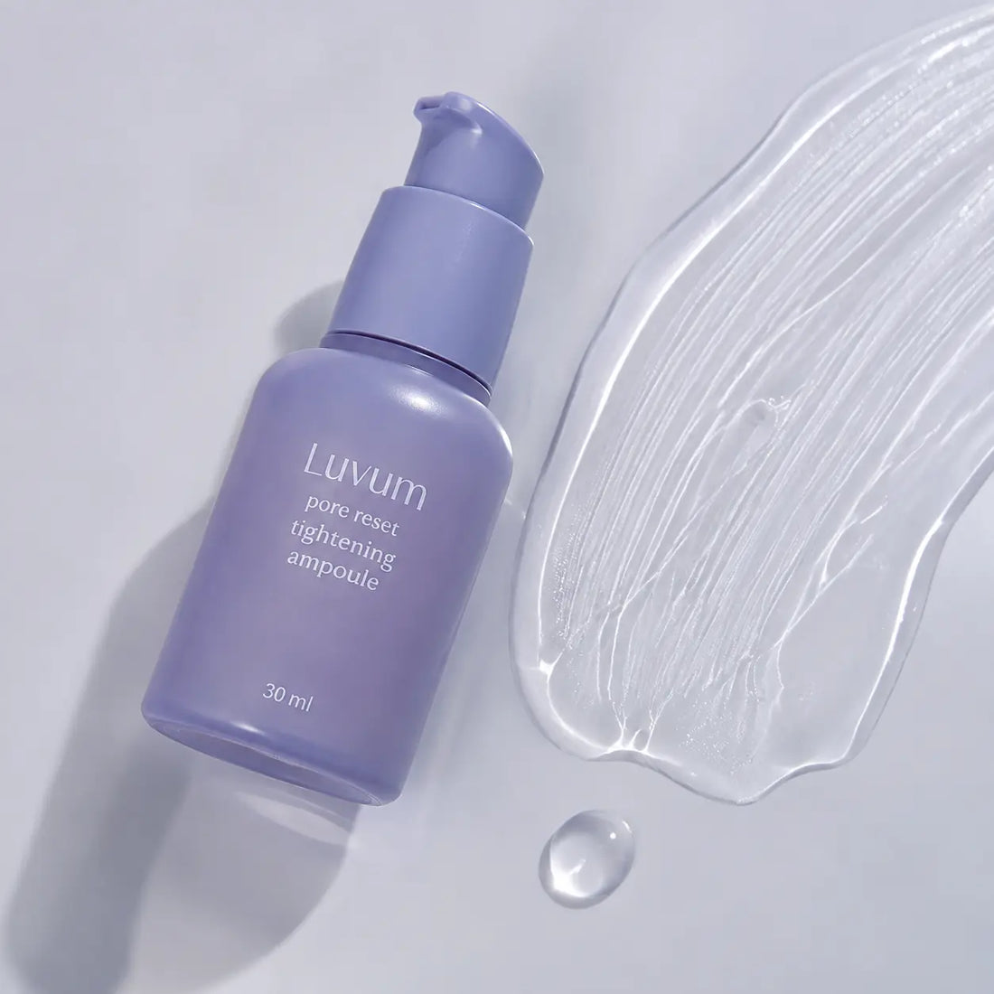 Clear gel-serum with a fresh, smooth finish