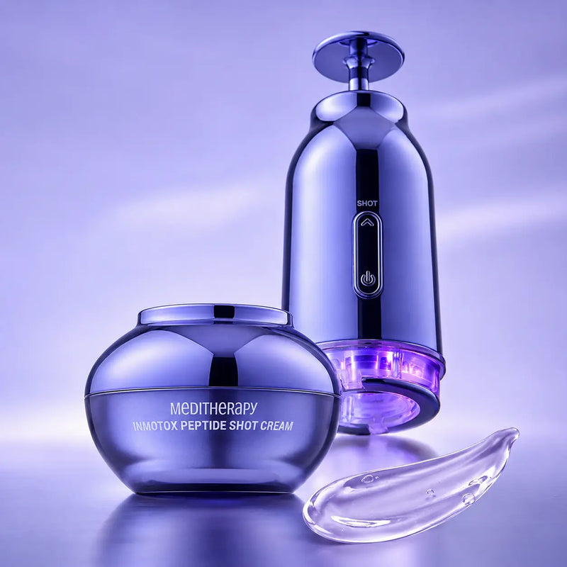MEDITHERAPY Inmotox Peptide Shot Cream 50 ml with Suction Jet device