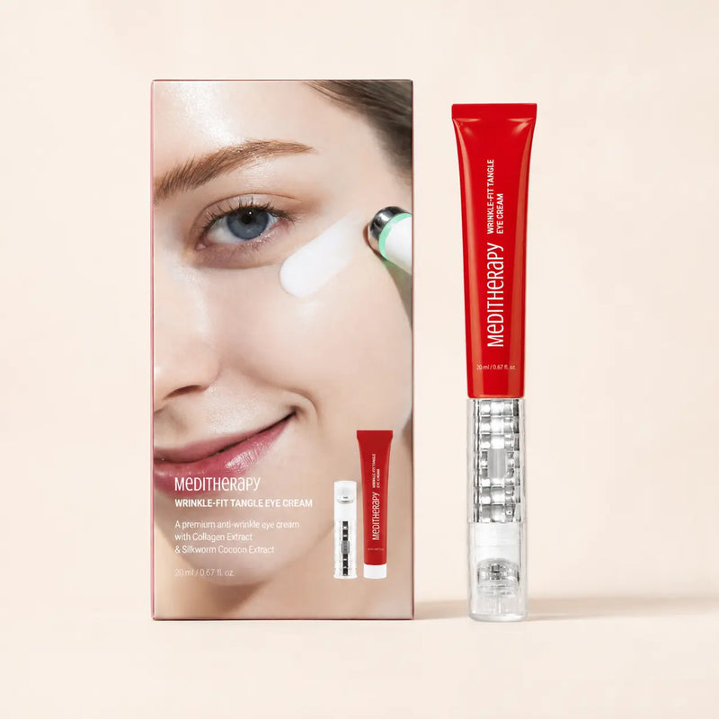 MEDITHERAPY Wrinkle-Fit Tangle Eye Cream 20 ml and rechargeable three-mode device set