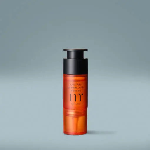 Molvany Glow Pure Vitamin C 15% Ampoule 15 ml orange pump bottle