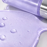 Macro texture of pearlescent lavender numbuzin No.9 toner essence