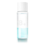 ProtoClinical k-beauty BANILA CO Lip and Eye Remover Clear 100ml clear makeup remover bottle with a white cap and light blue liquid at the bottom on a clean white background