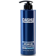 ProtoClinical k-beauty DASHU Daily Anti-Hair Loss Scalp Shampoo 500ml single upright shampoo bottle centered on a light background.